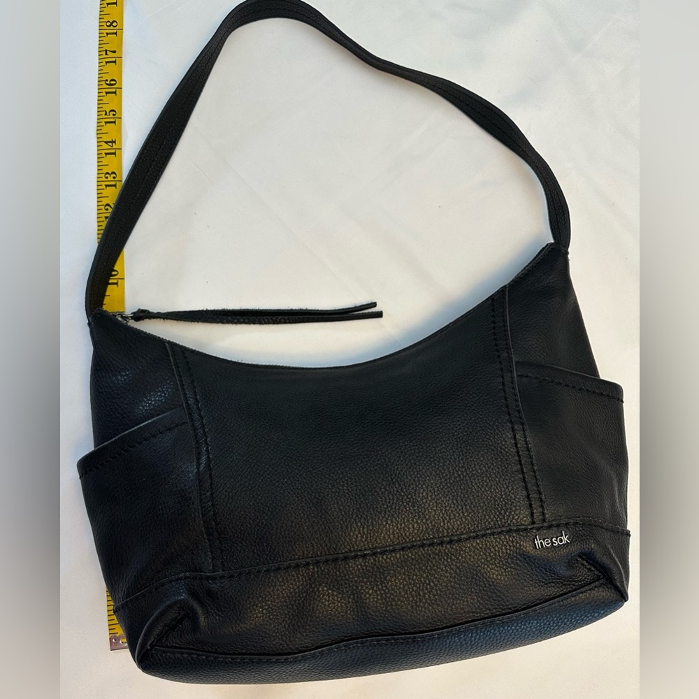 The Sak Black Leather Hobo Bag - Picture 9 of 13